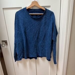 Frank & Eileen NWOT Anna Long-Sleeve Capelet Triple Fleece - large